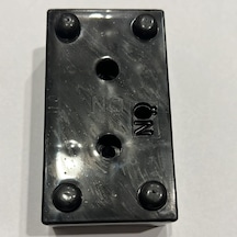 4'lü Siyah Dikdörtgen Ayak 3.5cm