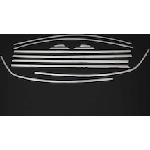 Renault Megane 4 Sedan Krom Cam Çerçevesi 12 Parça 2016-2020 Aras