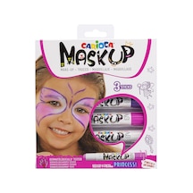 Carioca Yüz Boyası 6 Gr 3 Renk Princess 43049 Çok Renkli