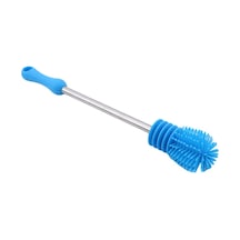 Yüksek Kaliteli Yeni Çok Fonksiyonlu Silikon Fırça Temizleme Döner Uzun Saplı Biberon Fırçası Temizleme Araçları