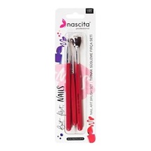 Nascita Nail Art Tırnak Süsleme Fırça Seti 3'lü - 06