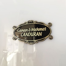 İsme Özel Kabartma Daire Ev Kapı İsimliği