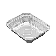 Alüminyum Kap 250 Gr Kapaklı 100 Adet Gümüş