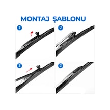 Hibrit Ön Silecek Takımı Toyota Yaris 2012-2020 İle Uyumlu