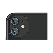 Zore İphone 12 Uyumlu Kamera Koruyucu Cam Film-renksiz