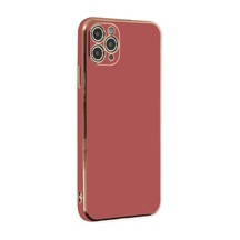 Ilkeshop Newface Apple iPhone Uyumlu 11 Pro Max Kılıf Volet Silikon - Kırmızı