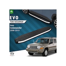 S-dizayn Jeep Commander Evo Aluminyum Yan Basamak 173 Cm 2006-2010 A+ Kalite