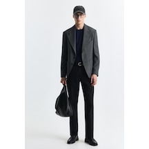 Antioch Ekose Relax Fit Blazer Ceket Yeşil