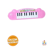 Pembe Elektronik Piyano - Kız Çocuklarının Müzik Yeteneklerini Geliştirin
