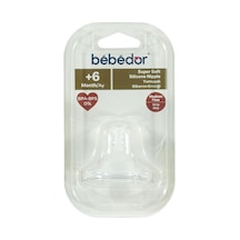 Bebedor Silikon Yumuşak Biberon Emziği 6+ Orta Akış 332