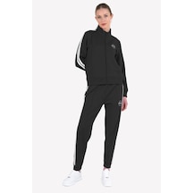 Lescon 23ntbs002120-633 Siyah Kadın Fermuarlı Sweatshirt Siyah