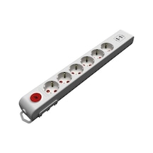 - Rı-tech Altılı Usb Anaht. Top.lı Grup Priz Ç.k. Klemensli