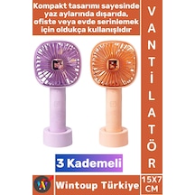 Vantilatör Kompakt Sessiz Çalışma Kablosuz Taşınabilir Şarjlı 3 Kademeli Masa El Fanı Vantilatör Vantilatör Kompakt Sessiz Çalışma Kablosuz Taşınabilir Şarjlı 3 Kademeli Masa El Fanı Vantilatör