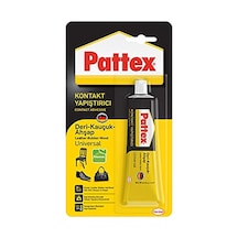 Pattex Deri-kauçuk Ahşap Yapıştırıcı, Çeşitli Malzemelere Uygun Dirençli Ve Çok Güçlü Yapıştırıcı, Su Geçirmez Ve Anında Etkili Hızlı Yapıştırıcı, Şeffaf, 1x50g/58ml