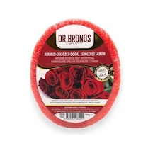 Dr. Bronos Kırmızı Gül Özlü Doğal Süngerli Sabun 135 Gr