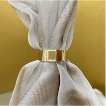 Çgk Çiğdem Gürel Kuyumculuk L Harf Altın Yüzük Gold