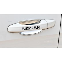 Nissan Kapı Kolu Ve Jant Sticker Seti 8 Adet