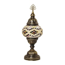 Dekoratif KOMODİN ÜSTÜ BAŞUCU LAMBASI RENKLİ