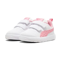 Puma Kız Çocuk Beyaz 05 Courtflex V3 Dotty Inf. Sneaker Beyaz