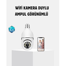 360 Derece Dönebilen Akıllı Duylu Kamera Ptz, Uzaktan Kontrol, Hareket Algılama - Lisinya