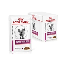 Royal Canin Renal With Beef 12 Adet X 85 G Renal İle Sığır Etli Yaş Kedi Maması 308426456