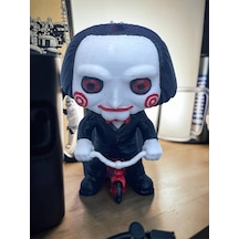 Saw Billy Figür Testere Funko Pop Koleksiyonluk Hediyelik Ürünler Masa Üstü Dekoratif Biblo 10 Cm