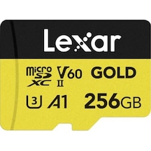 Lexar Mikro Sd Kart 256 Gb, Microsdxc Uhs-ıı Bellek Kartı, V60, U3, A1, C10 Microsd Kart, 280 Mb/s'ye Kadar Okuma Hızı, Drone/aksiyon Kamerası/uhs-ıı Oyun Cihazı İçin