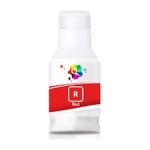 QC Canon Pixma G640 Uyumlu Yazıcı Mürekkebi 135ml R Red Kırmızı Dye