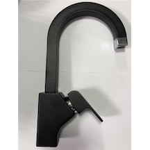 Orka Mix Kuğu Lavabo Bataryası Siyah