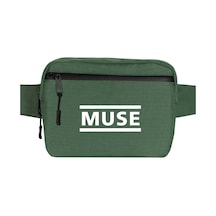 Muse Logo Yeşil Bel Çantası