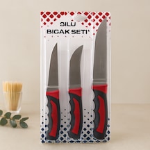 3lü Kurban Bıçak Seti - Paslanmaz Çelik