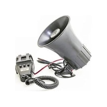 Oto Siren Mikrofonlu Megafon 12 Volt Polis Sireni Dadat