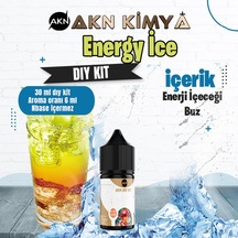 Energy Ice Dıy Kit Enerji Içeceği Buz Gıda Aroması %20 Oranda Aroma İçerir Hazır Değildir 30 Ml