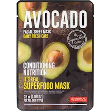 Dermal It's Real Superfood Avocado Avokado Yüz Maskesi 25G