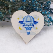 Balon Baskılı Ahşap Magnet Bebek Magnetleri 30 Adet