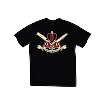 Rock And Roll Baskılı Unisex %100 Pamuk Siyah T-shirt SIYAH Rock And Roll Baskılı Unisex %100 Pamuk Siyah T-shirt SIYAH