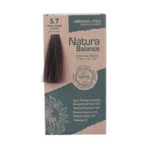 Natura Balance Organik Krem Saç Boyası 60 Ml - 5.7 Buzlu Kahve