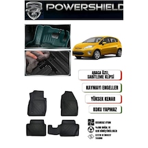 Powershıeld Ford Fiesta 2009-2017 Arası Uyumlu Araca Özel Premium 5d Havuzlu Oto Paspas Takımı
