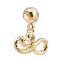 Chocli 18 Ayar Altın Kaplama Charm - Infinity Altın