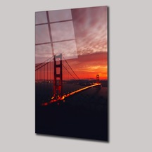 San Francisco Işığı - Cam Tablo - Deg0053