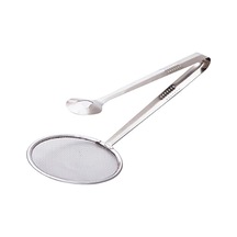 Smartizi 2'si 1 Arada Paslanmaz Çelik Süzgeçli Maşa - Yağ Süzme Ve Kızartma Maşası Diğer