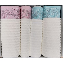 Ochıba Mınt-pembe Best Set Hamam Takımı Mint Yeşili