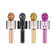Mey İthalat Ws-858 Ses Değiştirmeli Karaoke Mikrofon