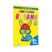 Renkli Şirin Boyama -2 2+yaş
