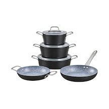Tr Biogranit Power Inox 8 Parça Tencere Seti Genel