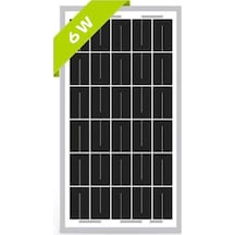 Teknik Solar 6 W Monokristal Güneş Paneli