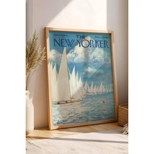 The New Yorker Çerçeveli Tablo June 13 1959 - Yelken Tablosu