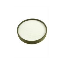 Yuvarlak - 424 - Ahşap Anfora Kumaş Yüzüklük - Novapazr - 20 Cm-yeşil Çok Renkli