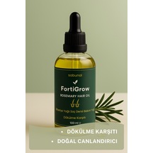 Fortigrow Dökülme Karşıtı & Canlandırıcı 100 Ml - Biberiye & Kafein Saç Bakım Yağı