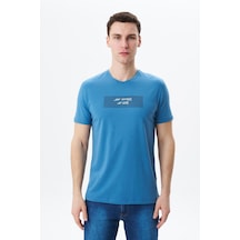 AR-MA Arma Erkek Regular Fit Baskılı Süprem Bisiklet Yaka Tişört Y29344453402 Mavi AR-MA Arma Erkek Regular Fit Baskılı Süprem Bisiklet Yaka Tişört Y29344453402 Mavi